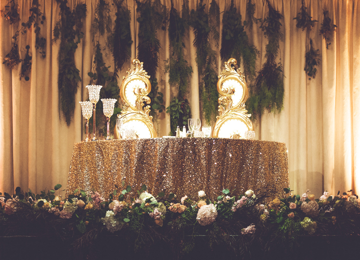 Great Gatsby Sweetheart Table
