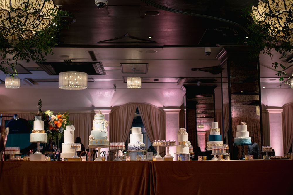 Wedding Show Wedding Cakes Display Table