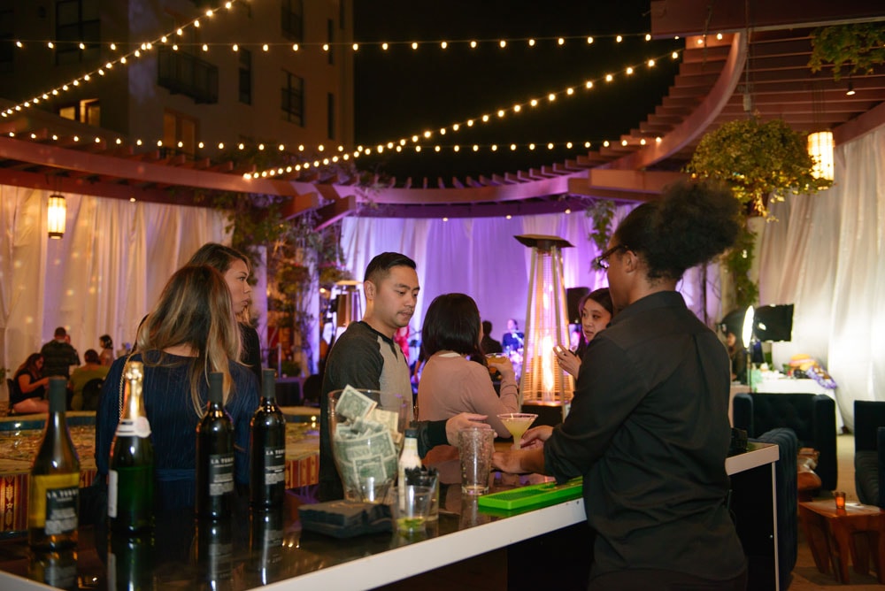 Wedding Show Terrace Cocktail Bar