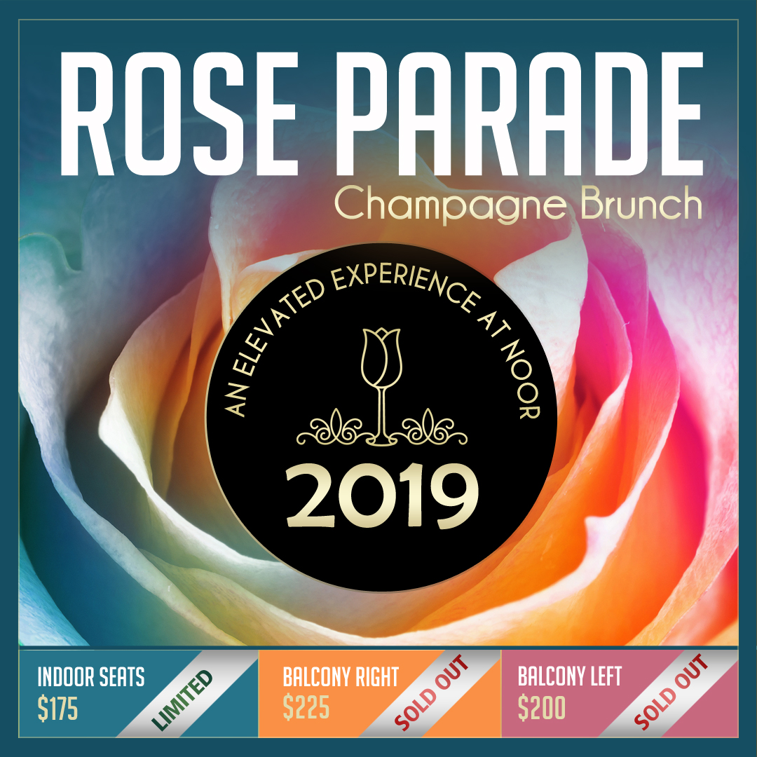 Rose Parade Champagne Brunch Almost Sold Out