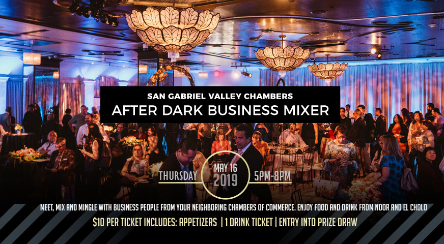 after dark business networking event at NOOR