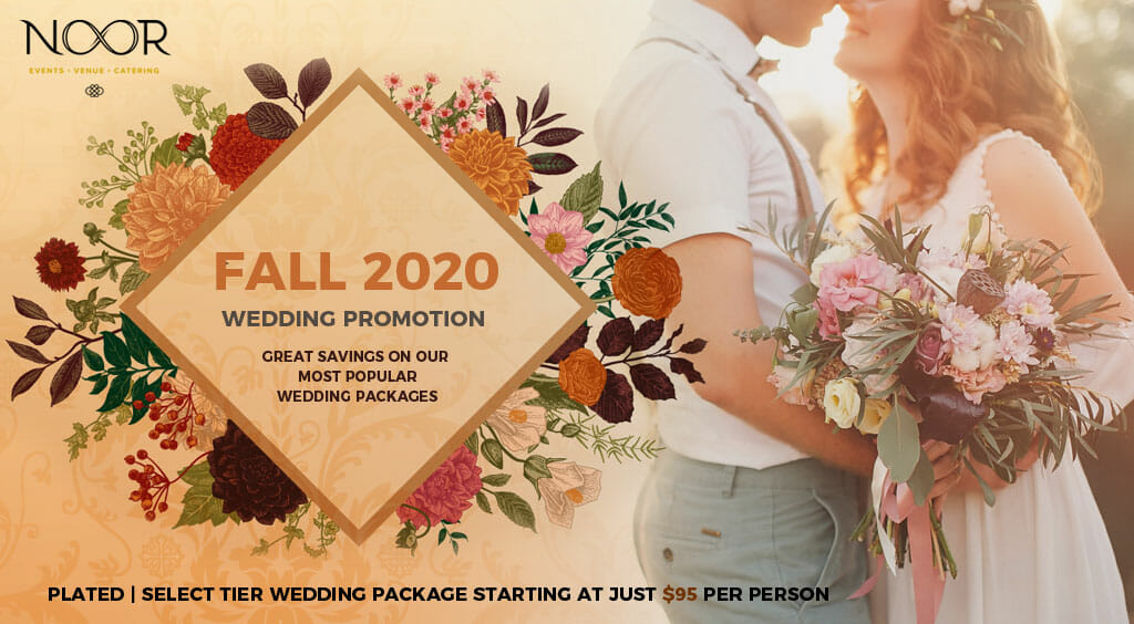 wedding promotion fall 2020