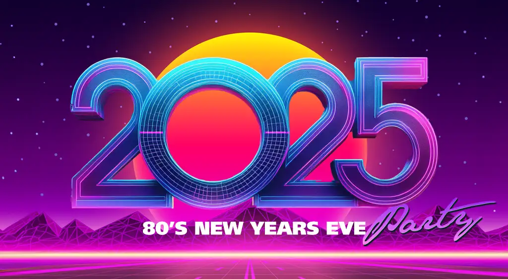 80s themed 2025 new year eve party at noor los angeles