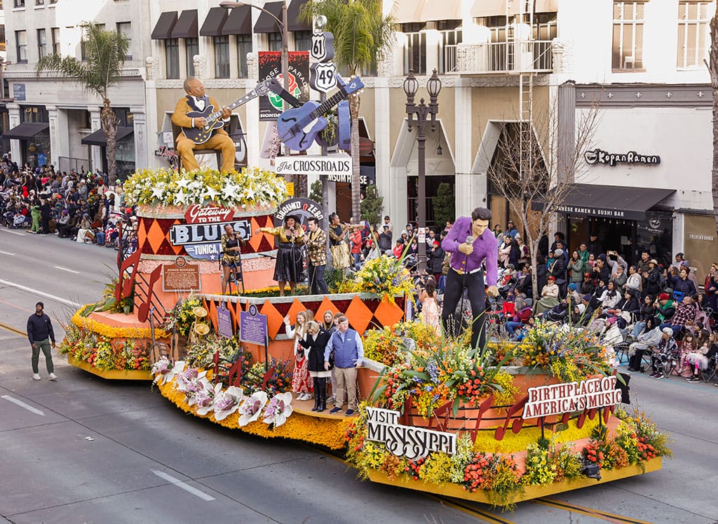 Rose Parade Float from the 2025 Rose Parade