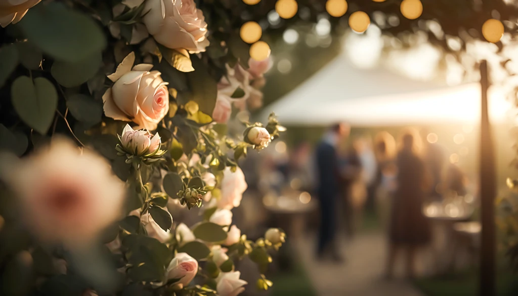 noor los angeles mobile bar service birthday party gathering in a luxury garden